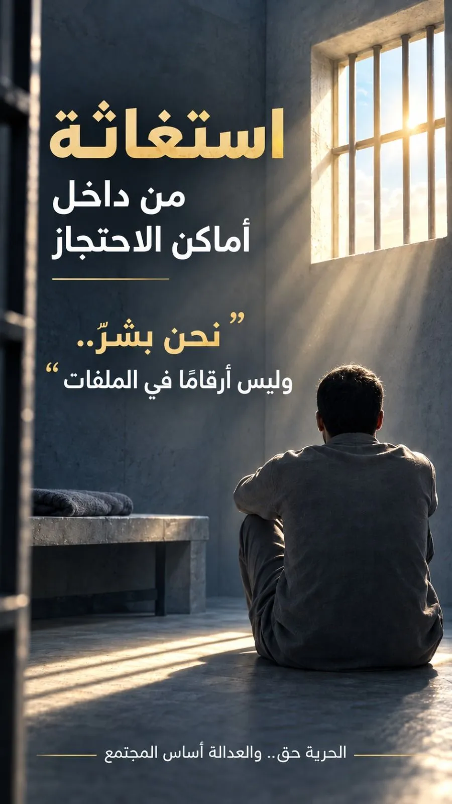 «أغيثونا».. رسالة من داخل السجون المصرية